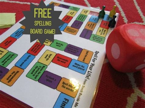 Board Games for Reading and Spelling