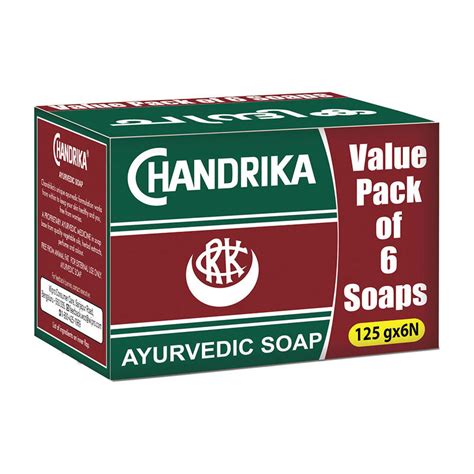 Chandrika Ayurvedic Soap Value Pack Of 6 Soaps: Buy Chandrika Ayurvedic ...