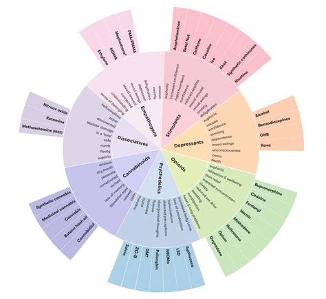 ADF Drug Wheel | International Society of Substance Use Professionals