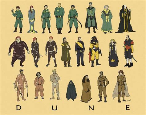 Dune characters | Dune characters, Dune art, Dune