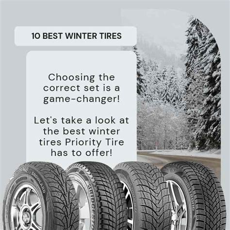 The 10 best Winter tires on the market! - Priority Tire