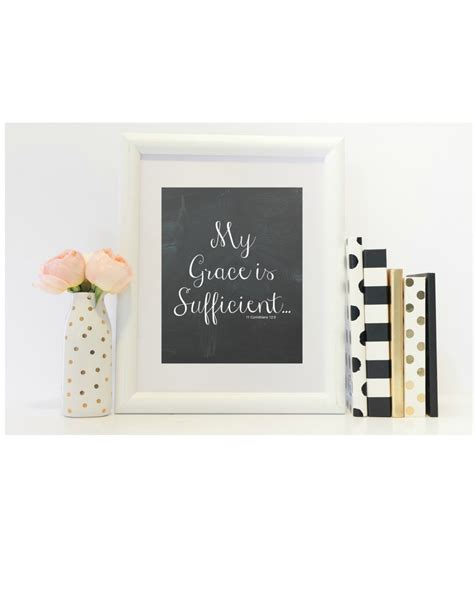 My Grace is Sufficient - Etsy