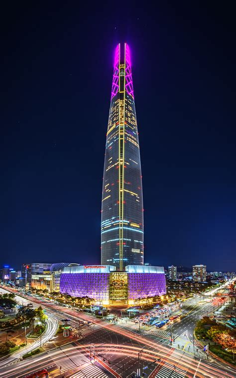 Lotte World Tower @ Seoul night | Seoul (South Korea) @ nigh… | Flickr