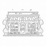 Books Store Coloring Page  Pages Mimi Panda sketch template