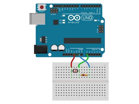 LDR (Light Sensor) with Arduino - zkl doc - blog.zerokol.com