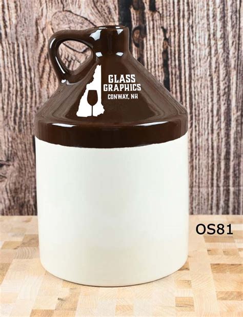 Half gallon victory jug - Glass Graphics