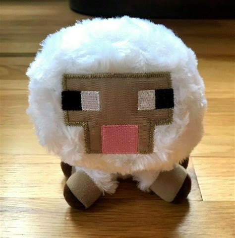 Authentic Mojang Minecraft Baby Sheep Plush 6" Mojang 2014 | #3927171368