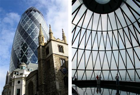 ESA - Gherkin building glass dome, London