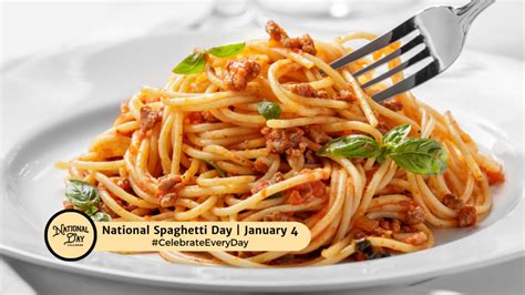 JANUARY 4, 2024 | NATIONAL SPAGHETTI DAY | NATIONAL TRIVIA DAY | NATIONAL MISSOURI DAY ...