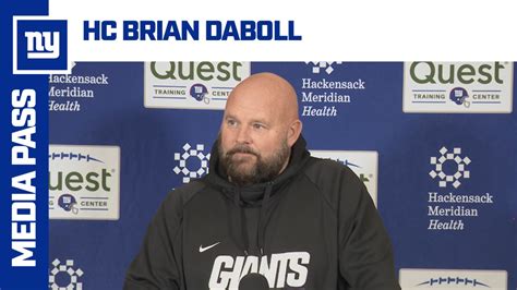 Coach Brian Daboll previews Week 11 vs. Commanders