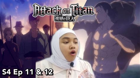 THE YEAGERISTS ??? | Attack On Titan S4 Ep 11-12 REACTION INDONESIA ...