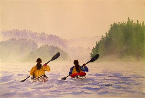 Pin by Brenda Arsenault Burshaw on Learn watercolor painting | Kayak ...