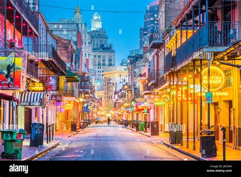 Bourbon Street French Quarter New Orleans