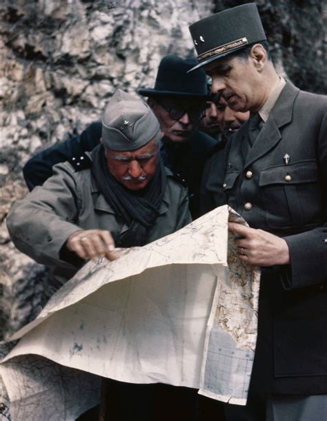 charles-de-gaulle-looking-over-map - Allied Military Leaders Pictures ...