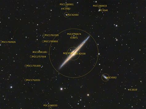 NGC 4565, The Needle Galaxy - Astrodoc: Astrophotography by Ron Brecher