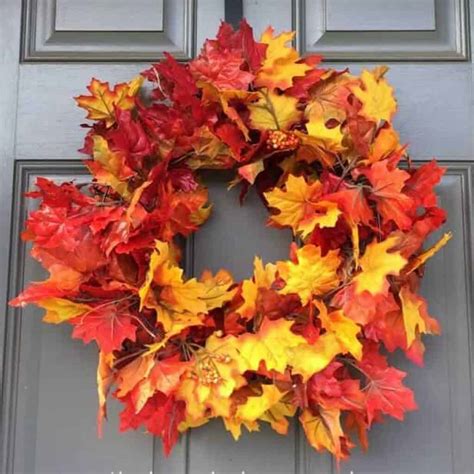 Cheap & Easy DIY Fall Wreaths You Can Make at Home