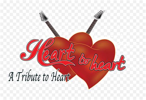 Heart To Logo - Heart To Heart Tribute Band Png,Heart Band Logo - free ...