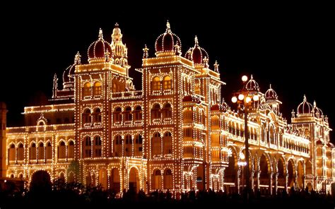 Mysore Palace During Festival Navatri ( India ) HD desktop wallpaper : Widescreen : High ...