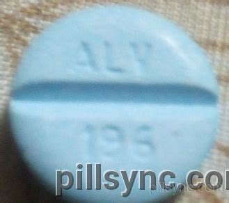 BLUE ROUND ALV 196 - oxycodone 5 mg acetaminophen 325 mg Pill Images