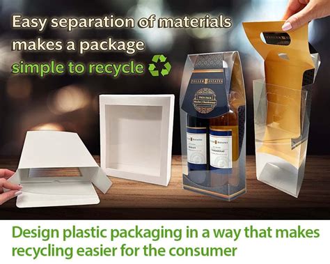 Smart Packaging Design for recycling plastic - Printex Transparent Packaging