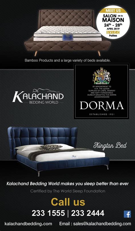 Kalachand Bedding World - MEET us at Salon de la Maison from 24th to ...