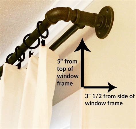 DIY double industrial conduit curtain rod. | Diy curtains, Diy curtain ...