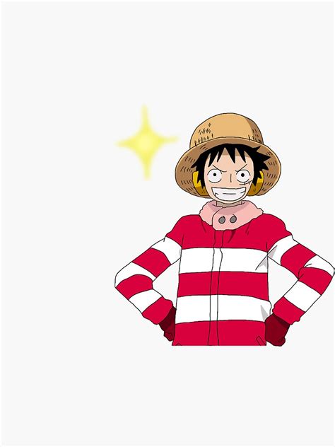 "Punk Hazard Luffy" Sticker for Sale by kkerstingshop | Redbubble