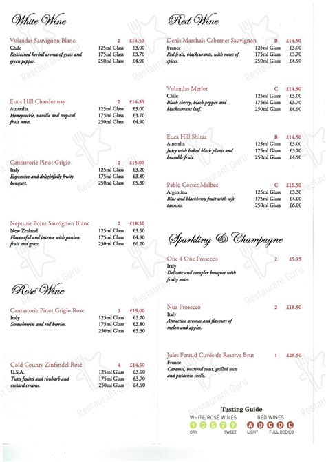 Menu at The Dolphin pub & bar, Wallingford, 2 St Mary's St