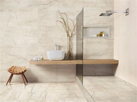 Martello Beige Porcelain Tile | Beige tile bathroom, Bathroom interior ...