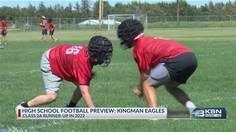 High school football preview: Kingman Eagles - YouTube