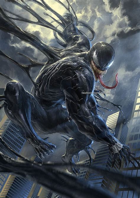 ArtStation - Venom, TheKnott Tarasilp | Venom comics, Symbiotes marvel, Venom art