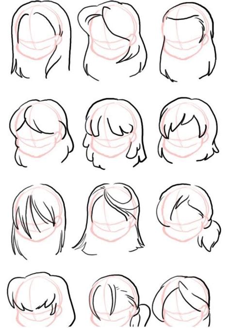 Épinglé par aturi sur Drawing | Dessin de cheveux, Tutoriels pour le ...