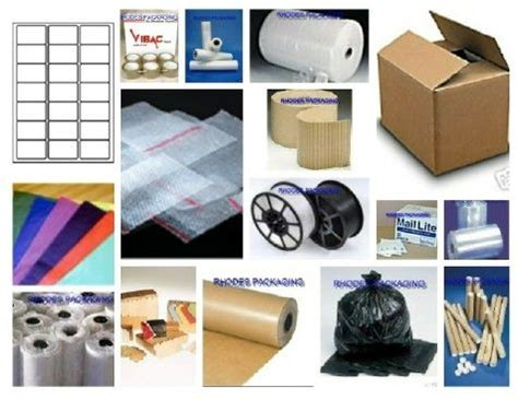 several different types of packaging materials and their uses are shown ...