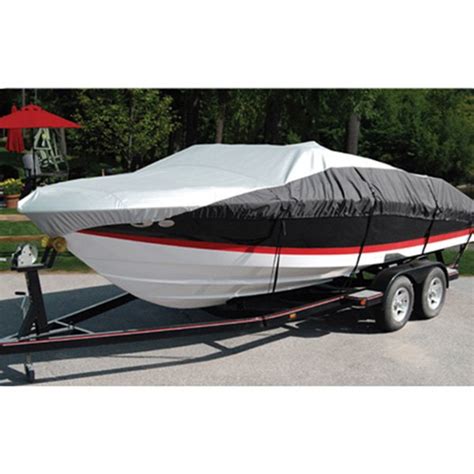 Taylor Made® 70902 - Boatguard™ Silver Reflective Polyester Eclipse Boat Cover for 14'-16' L x ...