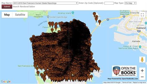 The “poop map” of San Francisco : r/Damnthatsinteresting