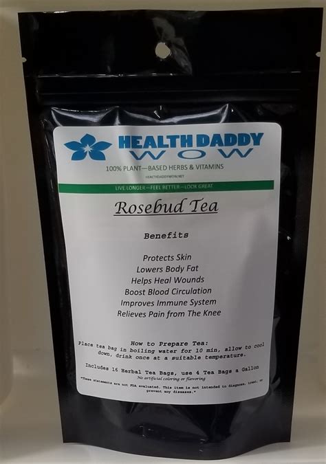 Rosebud Tea - Health Daddy Wow