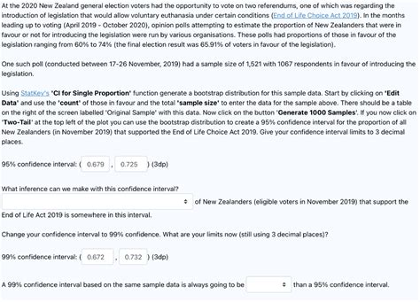 Solved At the 2020 New Zealand general election voters had | Chegg.com