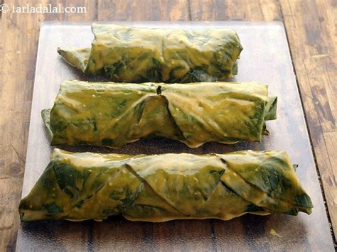 patra recipe | Gujarati patra | Maharashtrian alu vadi | Recipe | Recipes, Foodie recipes, Vegan ...