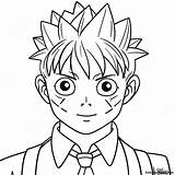 Hxh Coloring Page  Pagescom sketch template