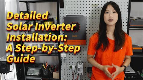 Detailed Solar Inverter Installation: A Step-by-Step Guide - YouTube