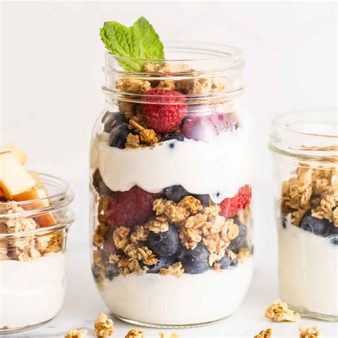 Fruit & Yogurt Parfait with Granola