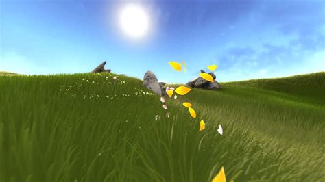 Screenshot of Flower (PlayStation 4, 2009) - MobyGames