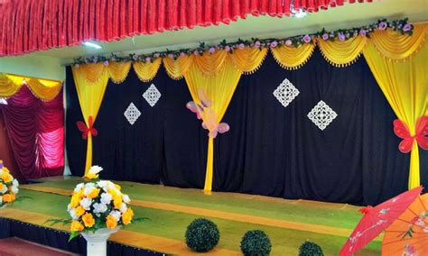 8. beautiful school stage decoration | Stage decorations, Simple stage ...