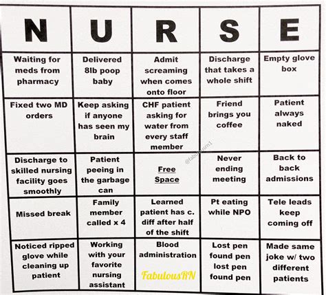 Nurses Week Games Printable