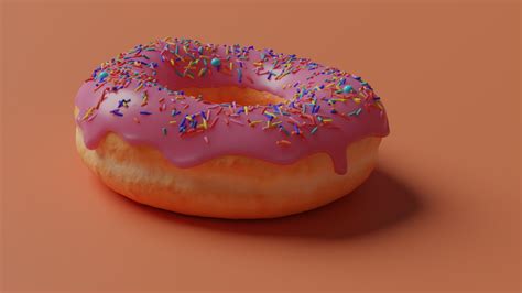 Realistic donut 3D model - TurboSquid 1517820