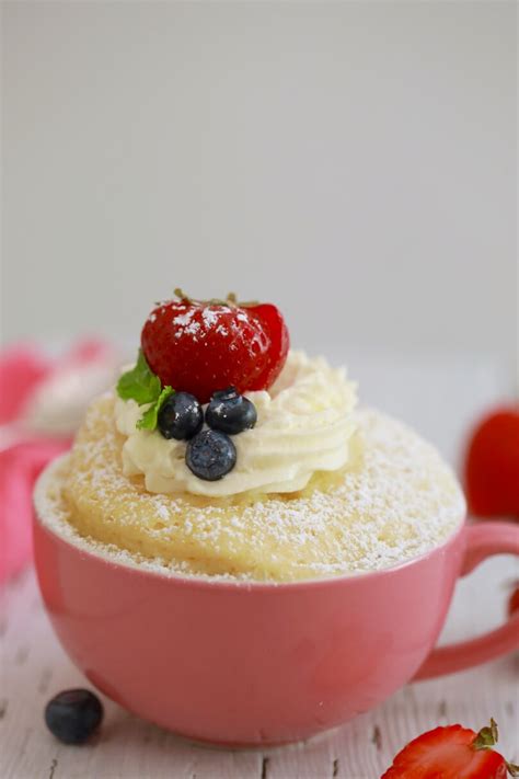 Microwave Mug Sponge Cake - Gemma’s Bigger Bolder Baking