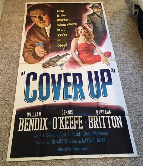 Cover Up (1947) – Original Three Sheet Movie Poster - Hollywood Movie Posters