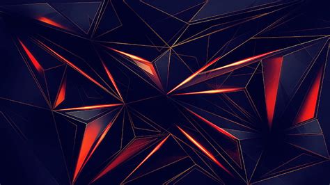 3D Geometric Triangles HD wallpaper | Pxfuel