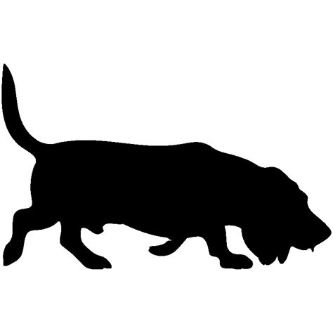 Basset Hound Bloodhound Petit Basset Griffon Vendéen Silhouette Clip art - Shar Pei png download ...