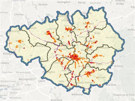 Greater Manchester Clean Air Zone Map